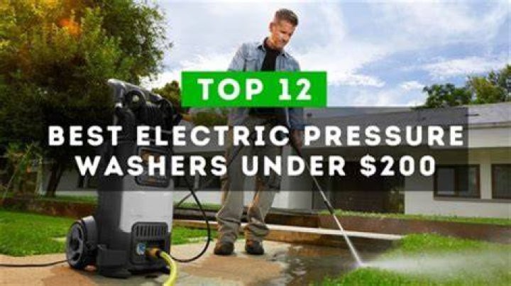 Are electric power washers safe
