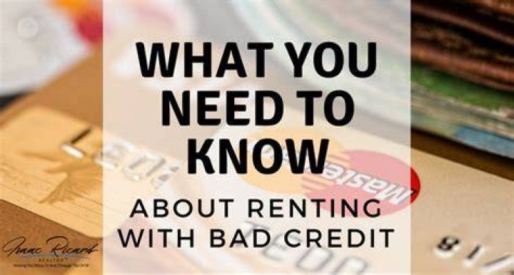 Can I rent to own with bad credit