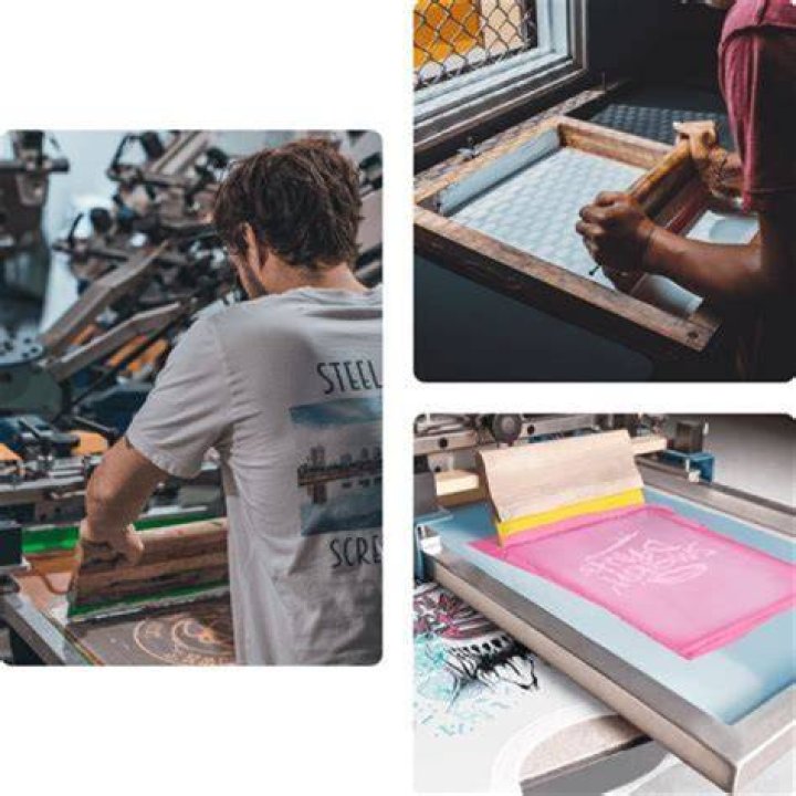 Can you screen print without emulsion