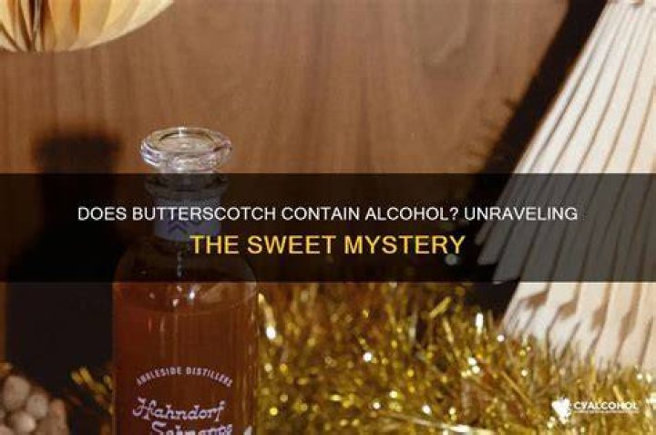Does Butterscotch Beer have alcohol