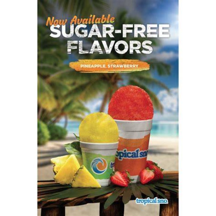 Does Tropical Sno have sugar free flavors