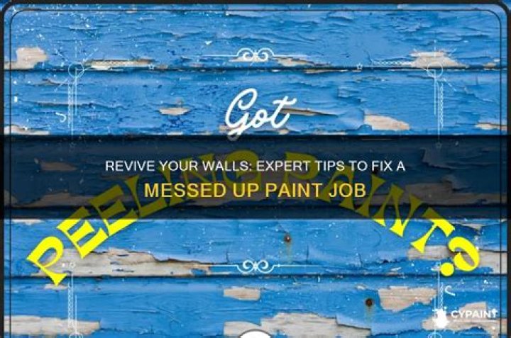 How do you fix a messed up canvas painting