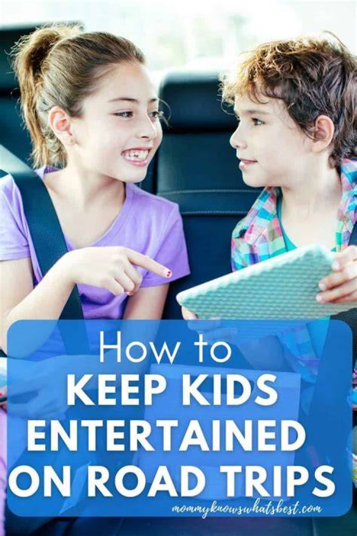 How do you keep kids entertained