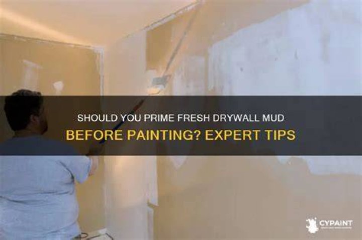 How do you prime fresh drywall