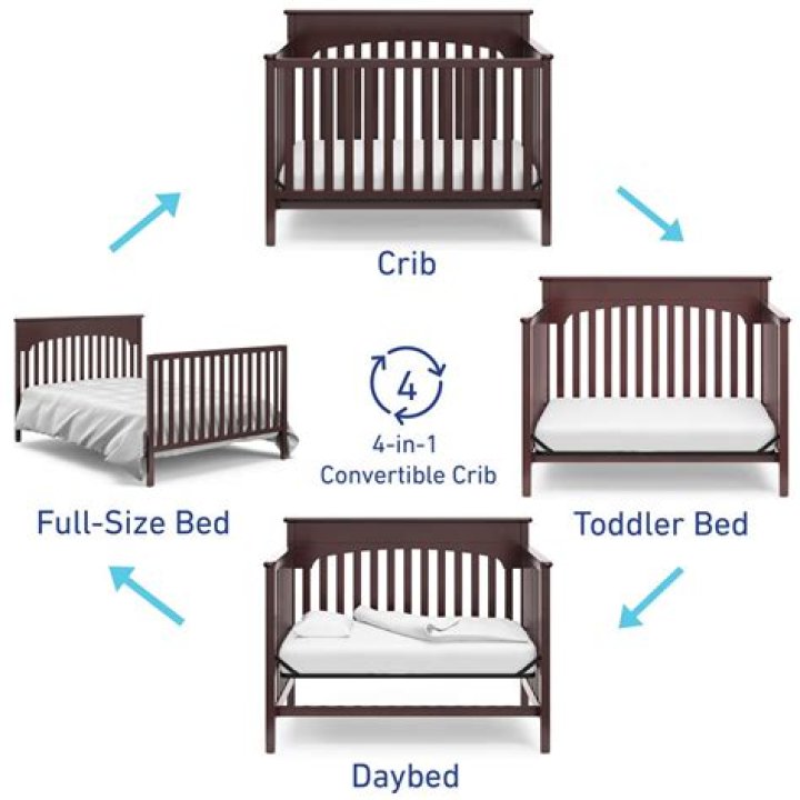 How do you turn a Graco Freeport crib into a toddler bed