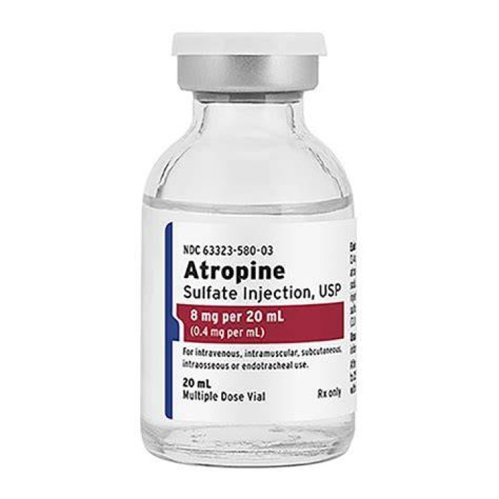 How long does atropine injection last in dogs