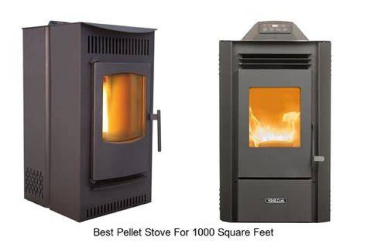 How many square feet will a pellet stove heat