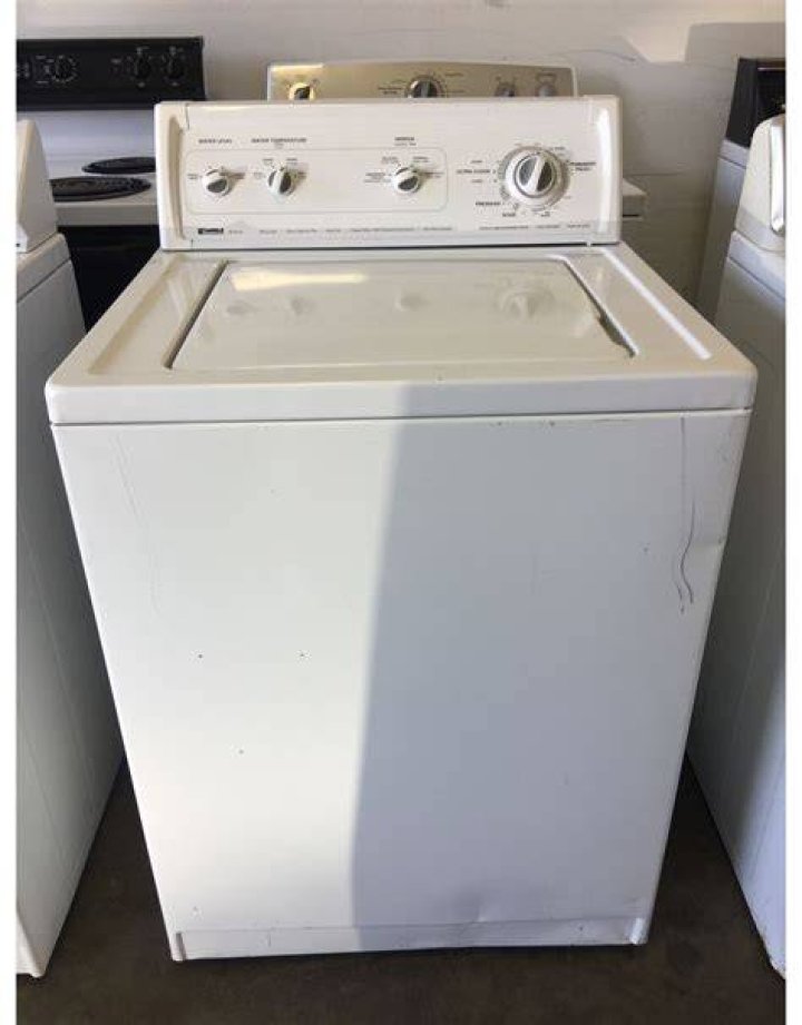 How much water does a Kenmore 80 Series washer use