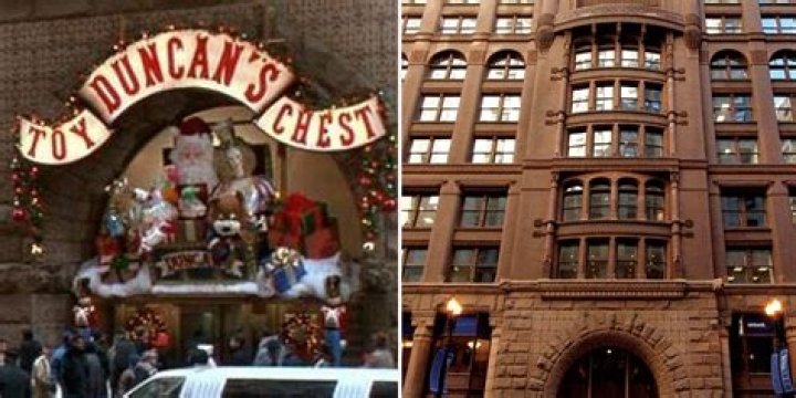 Is the toy shop in Home Alone real