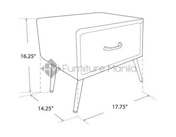 What are the dimensions of a side table