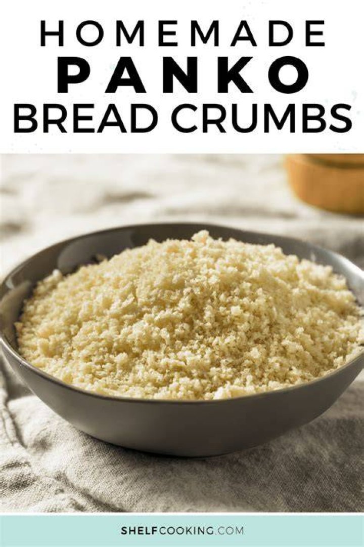 What can I use instead of panko bread crumbs