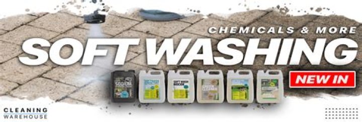 What chemicals are used in soft washing