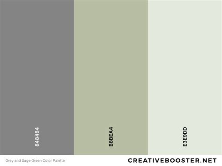 What Colour goes with sage green and GREY