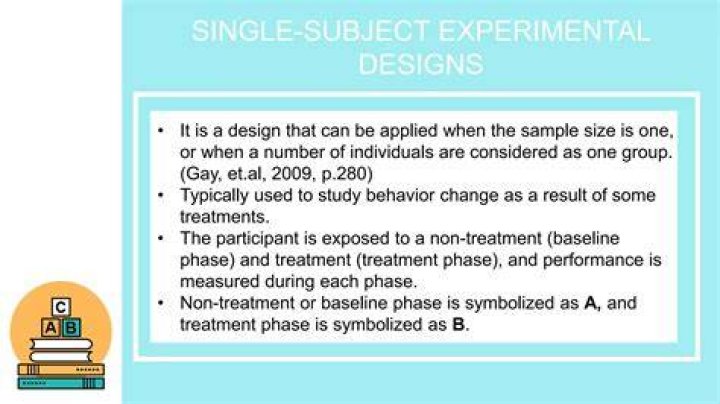 What is a experimental subject