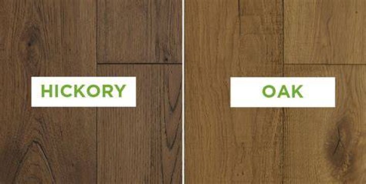 What is harder wood hickory or oak