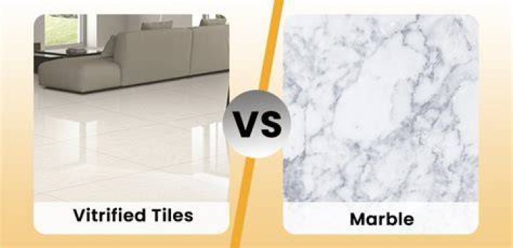 What is the difference between ceramic and marble tile
