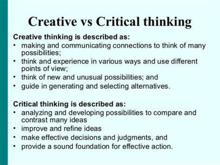 What is the difference between critical thinking and reflective thinking