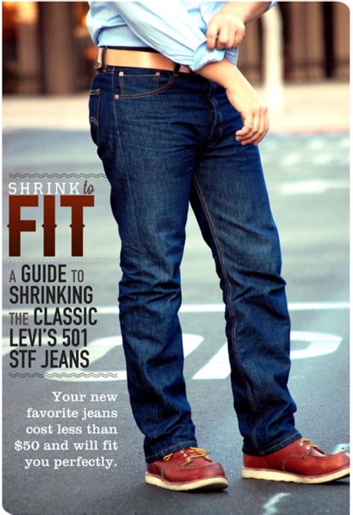 What size is 501 shrink to fit