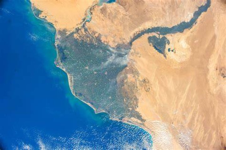 What type of river is the Nile Delta