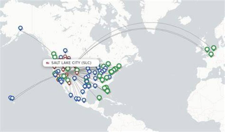 Where can I fly direct from Salt Lake City