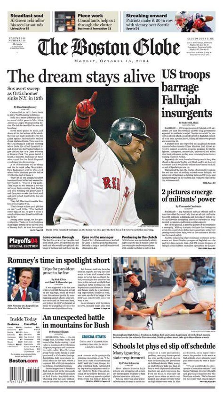 Where is the Boston Globe